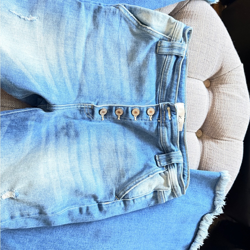KanCan Light Blue Flare Jeans